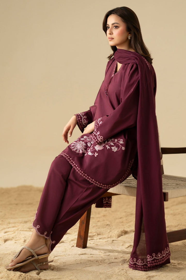 Cross Stitch Berry Bold 3 Piece Suit Purple