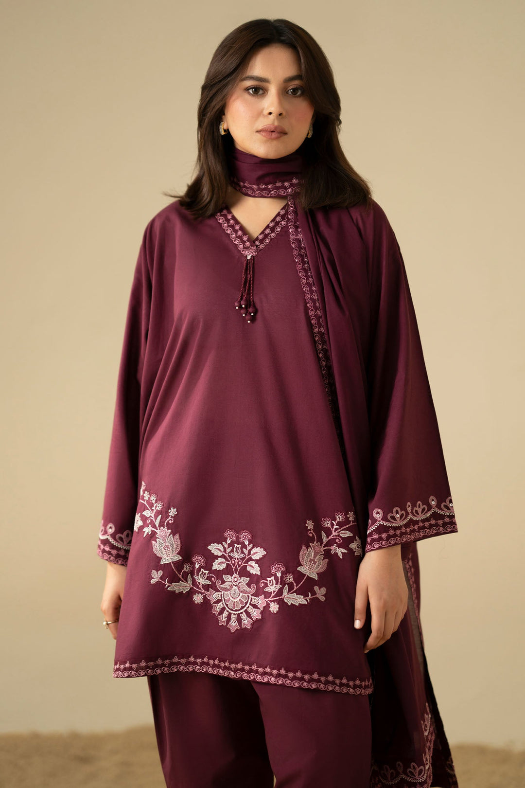 Cross Stitch Berry Bold 3 Piece Suit Purple