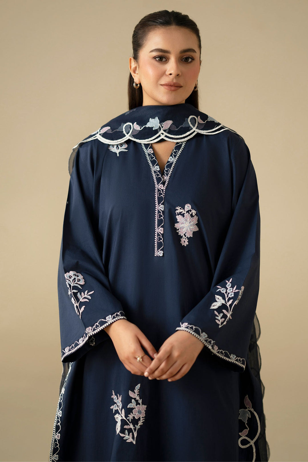 Cross Stitch Azure Grace 3 Piece Suit Blue