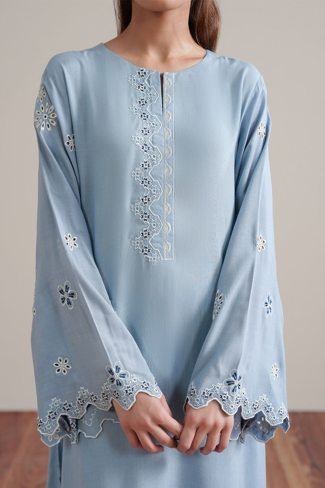 Cross Stitch Blue Sway 2 Piece Suit Blue