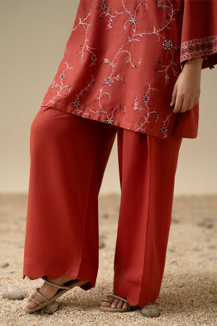 Cross Stitch Ember Dust 2 Piece Suit Orange