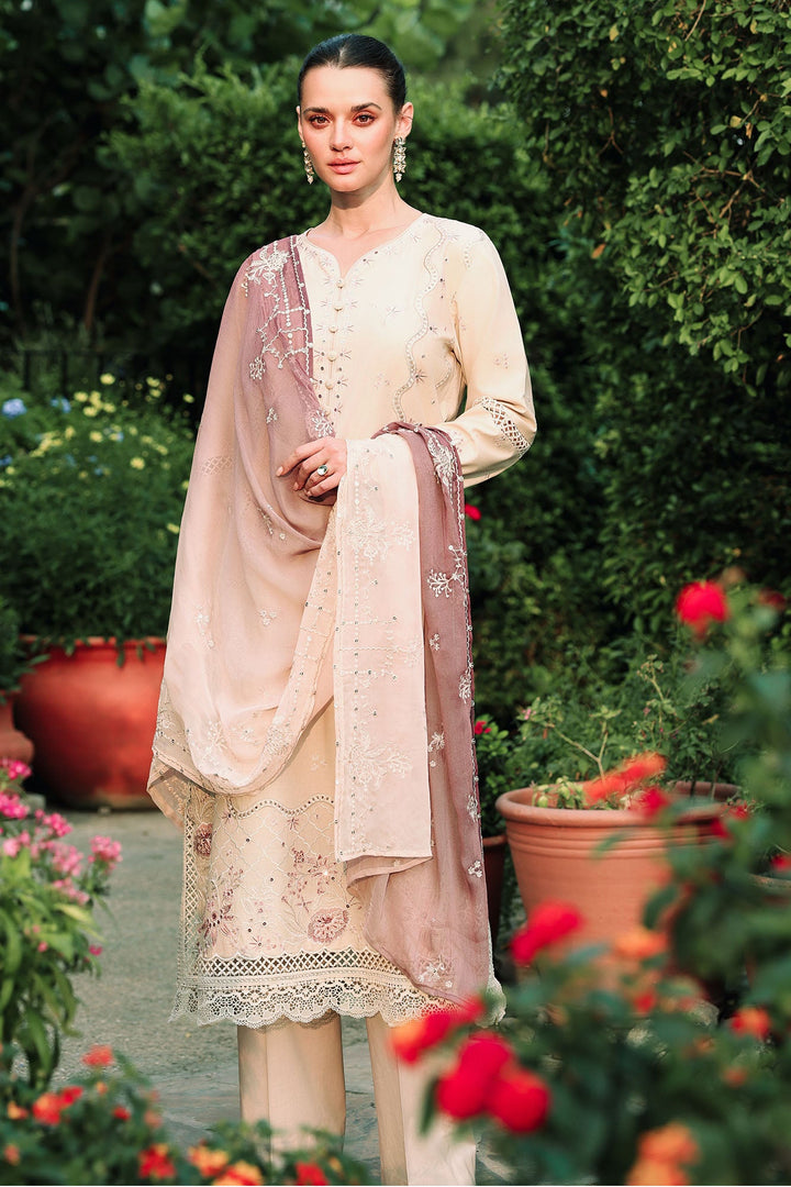 Cross Stitch - Sand Dune Lawn Unstitch Suit For Women - 3 Piece - Studio by TCS