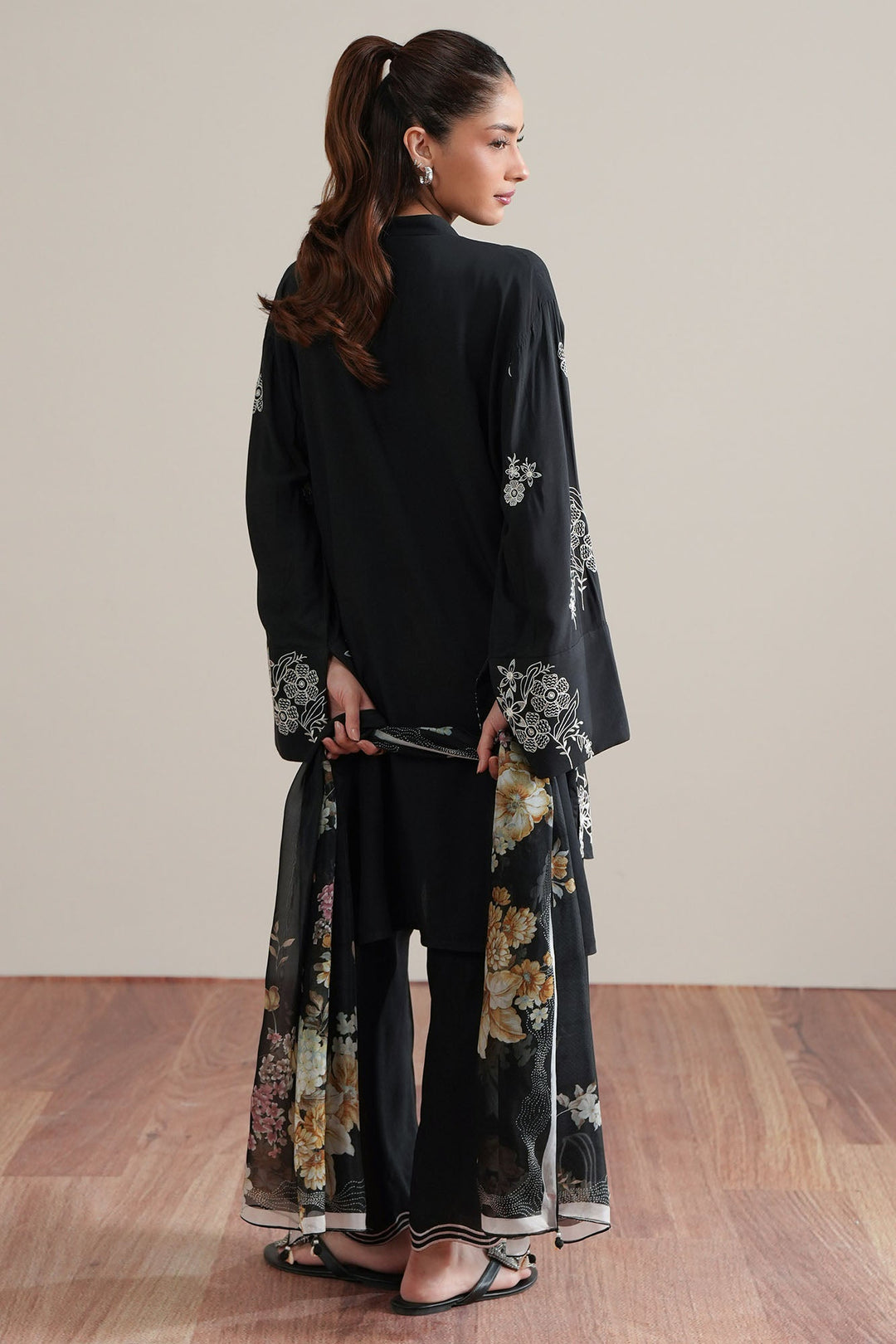 Cross Stitch Black Pulse 2 Piece Suit Black