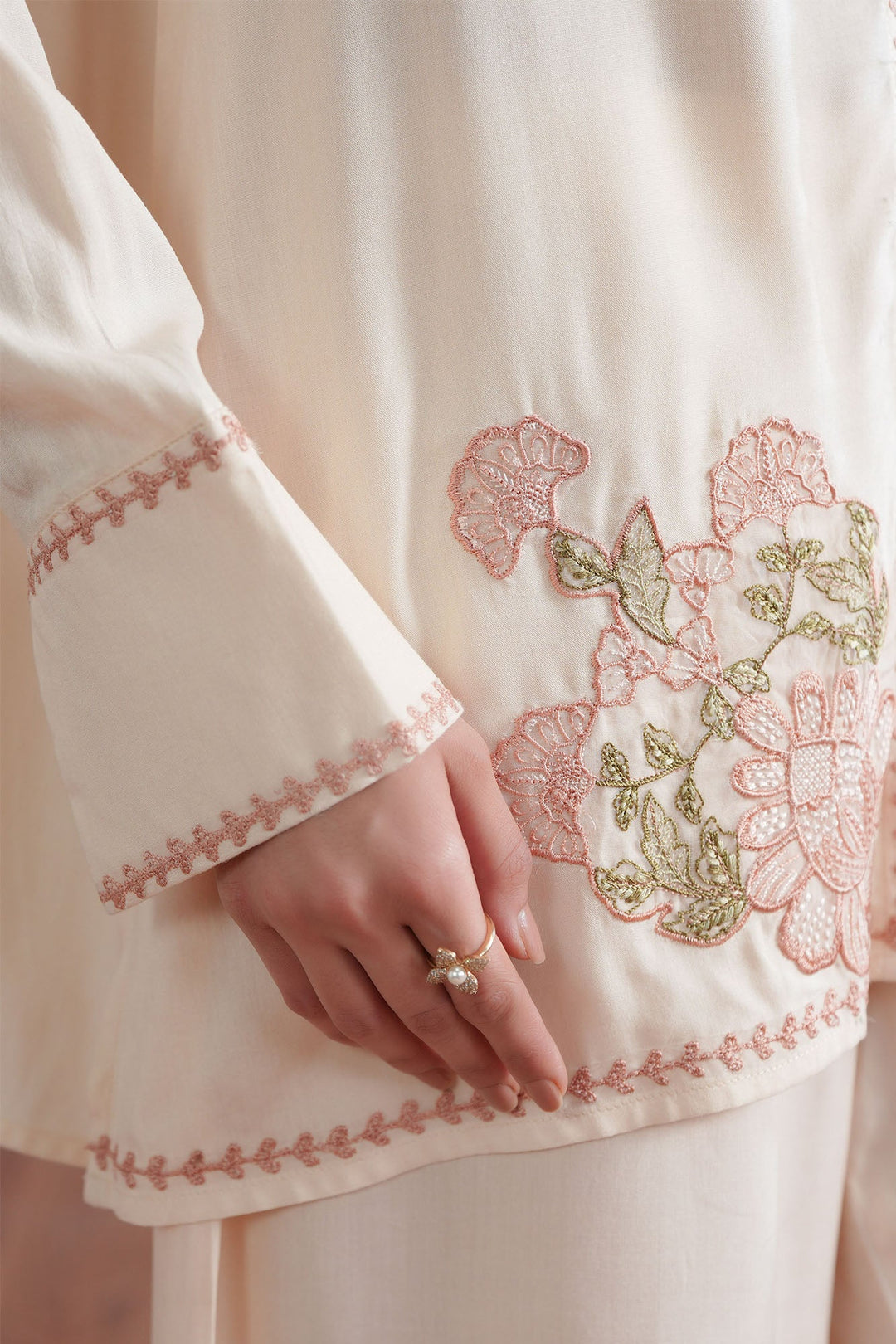 Cross Stitch Pink Haze 2 Piece Suit Pink
