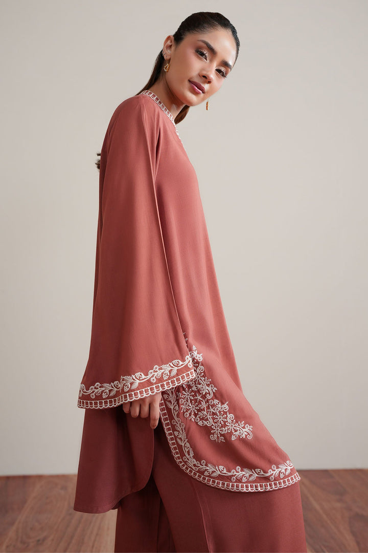 Cross Stitch Spice Glow 2 Piece Suit Orange
