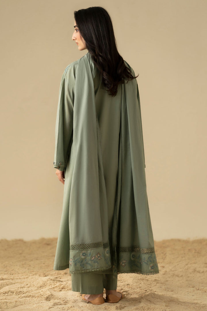 Cross Stitch Olive Dusk 3 Piece Suit Green