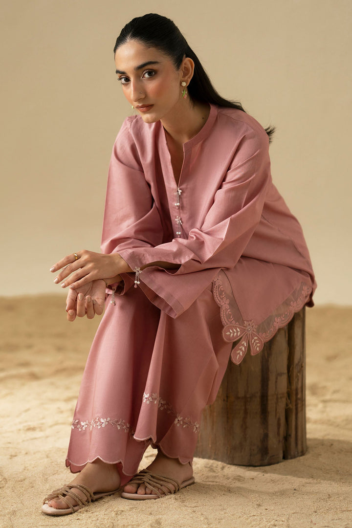 Cross Stitch Blush Bloom 2 Piece Suit Pink