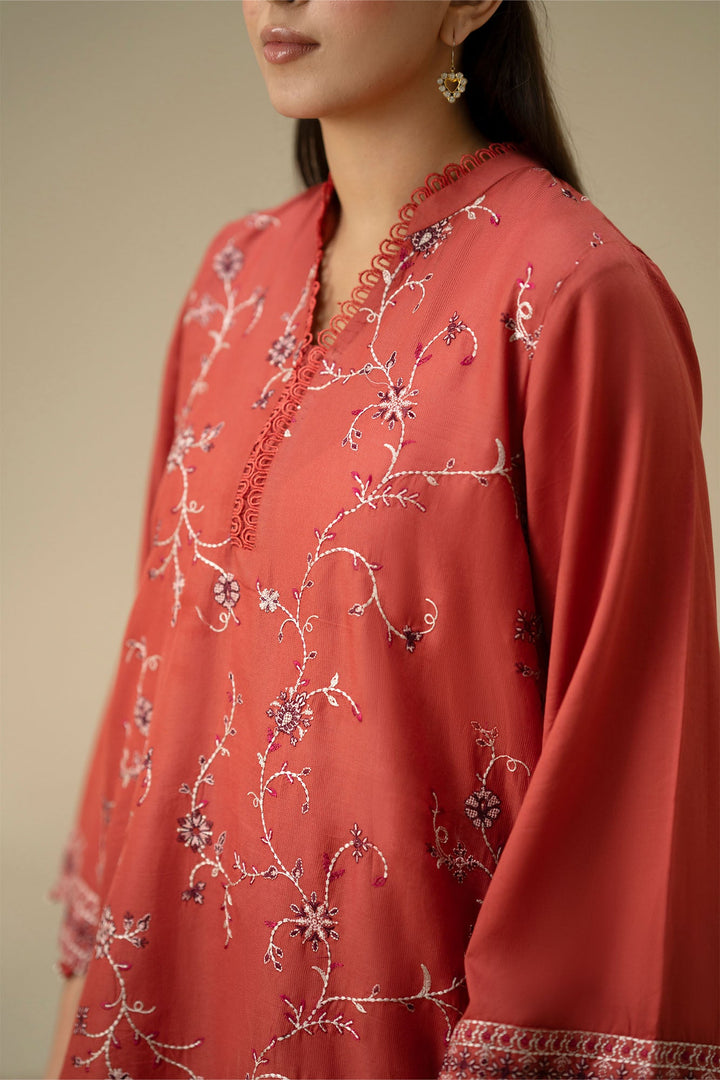 Cross Stitch Ember Dust 2 Piece Suit Orange
