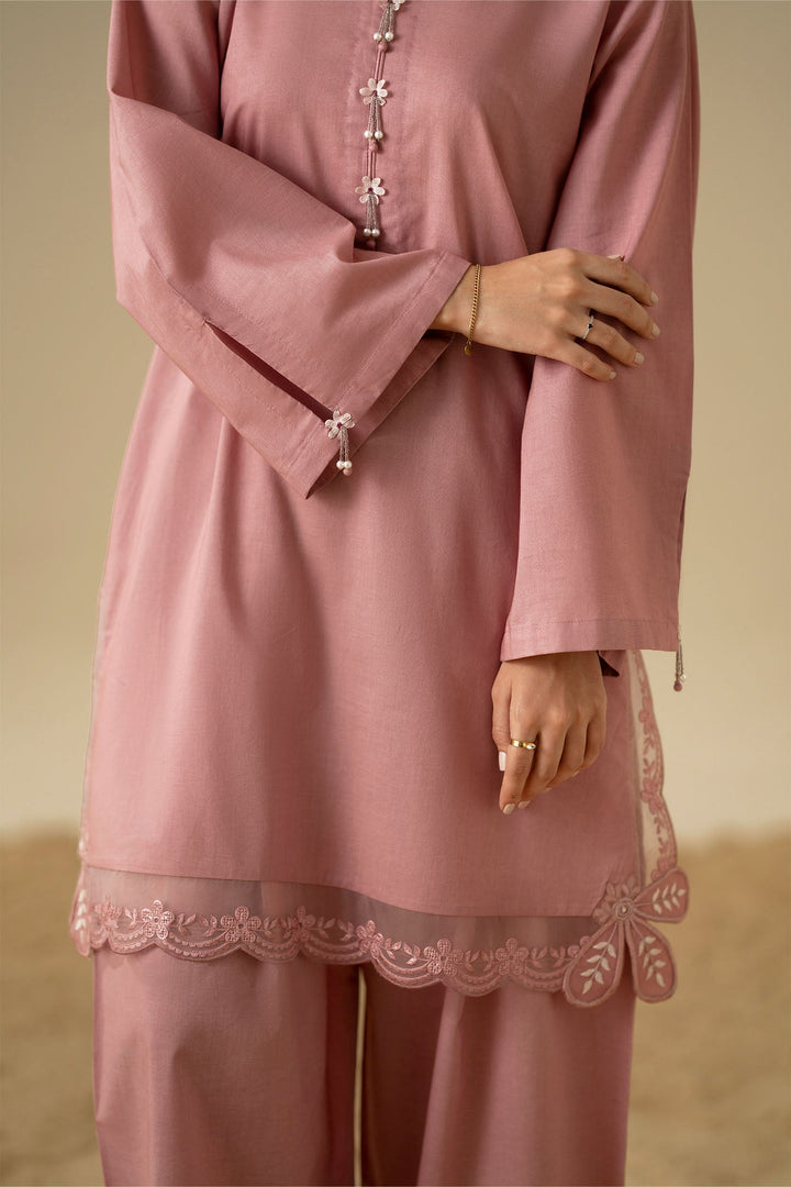 Cross Stitch Blush Bloom 2 Piece Suit Pink