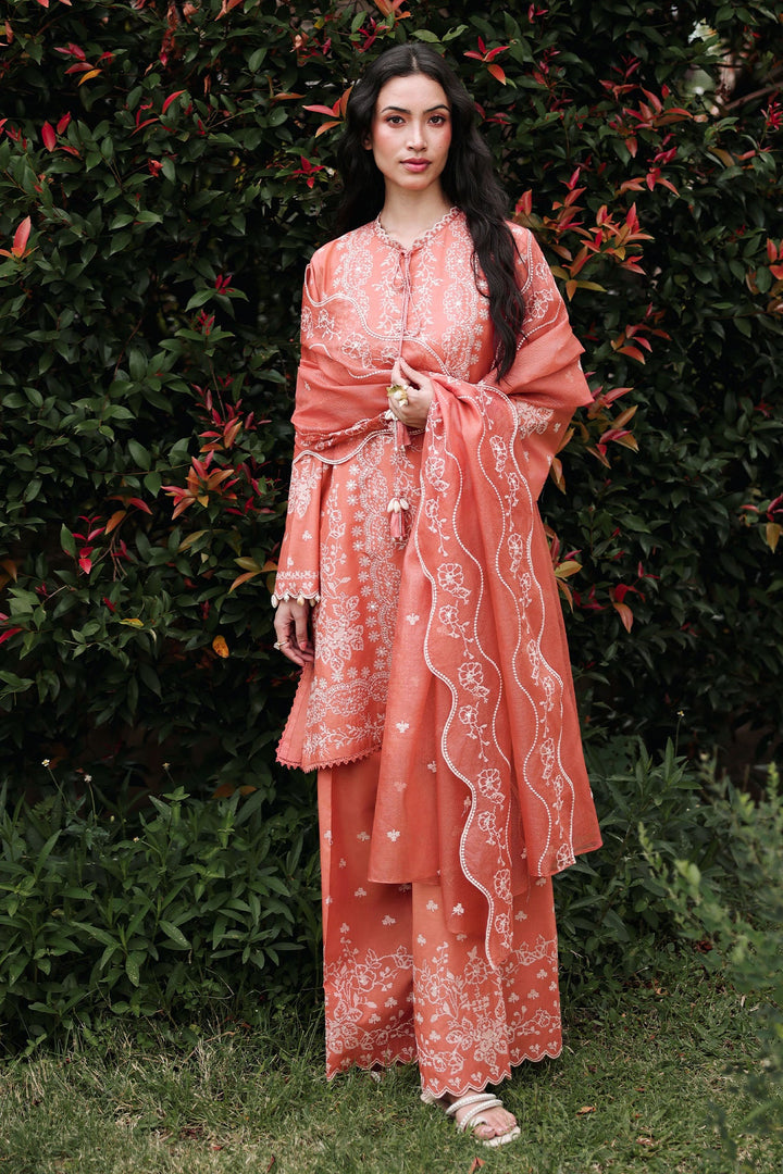 Cross Stitch - Amber Mist Lawn Unstitch Suit For Women - 3 Piece - Studio by TCS