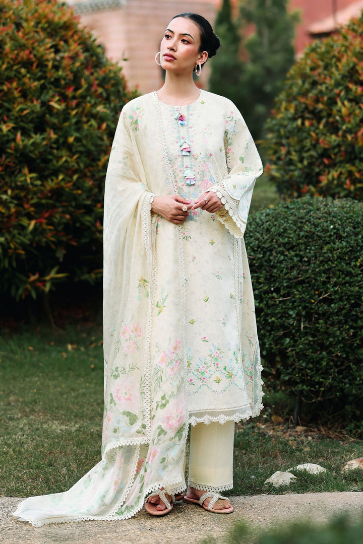 Cross Stitch - TROPIC MIST Lawn Unstitch Suit For Women - 3 Piece - Studio by TCS