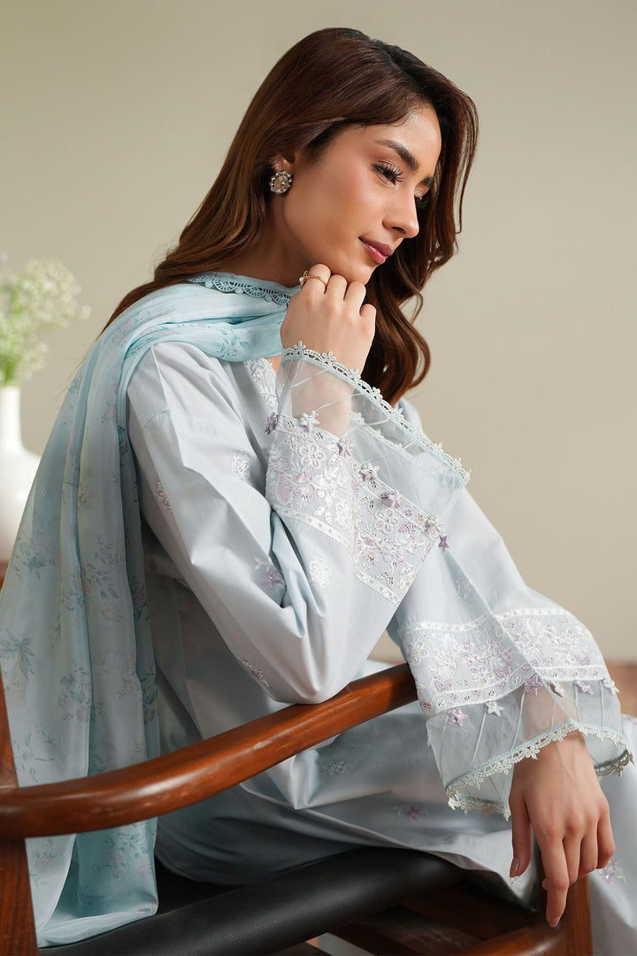 Cross Stitch Powdered Sky 2 Piece Suit Blue
