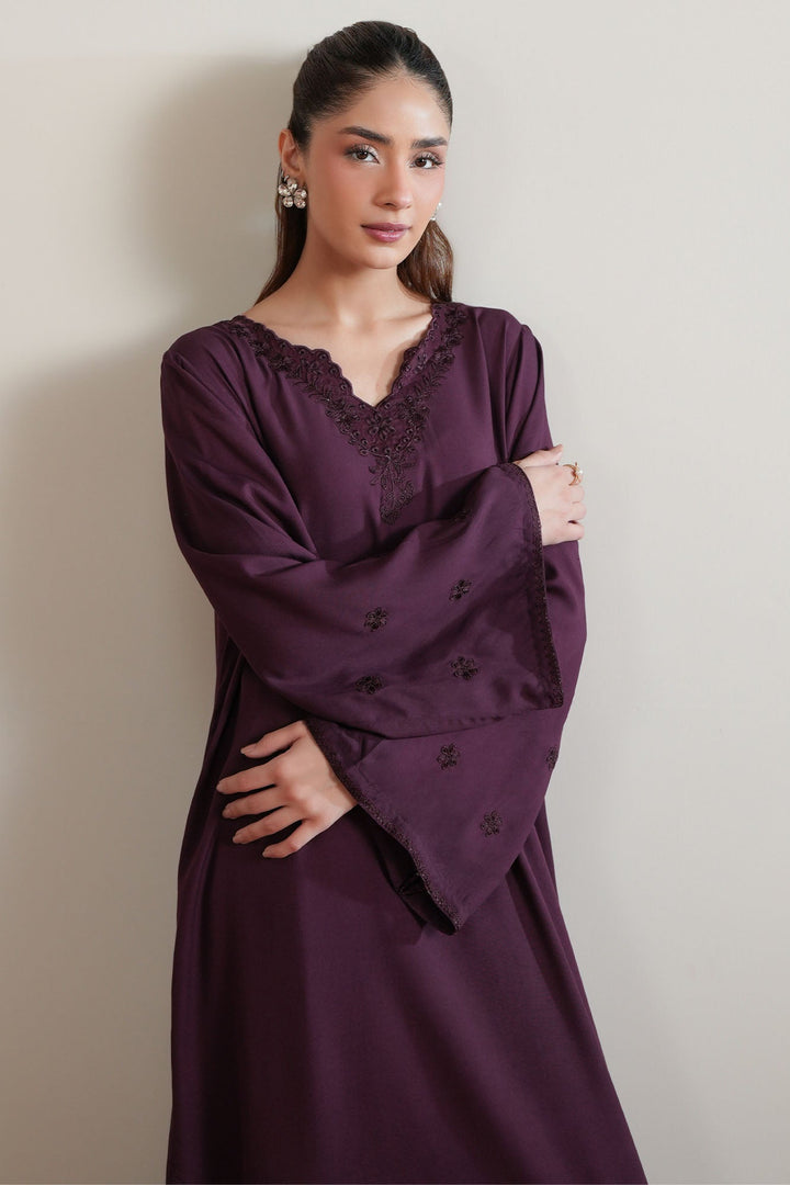 Cross Stitch Grape Glaze 2 Piece Suit Purple
