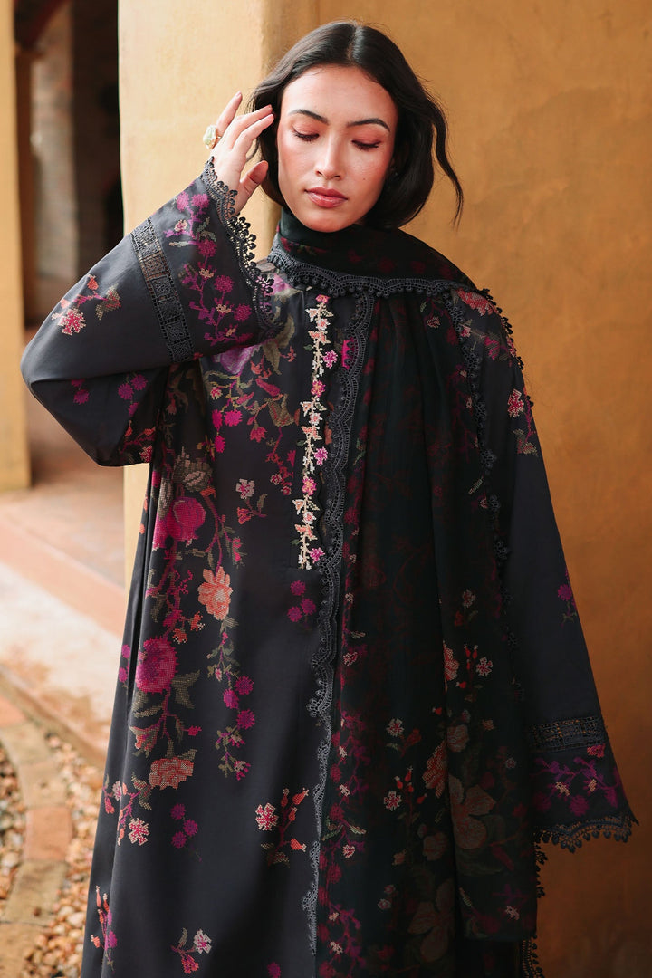 Cross Stitch - Shadow Grace Lawn Unstitch Suit For Women - 3 Piece - Studio by TCS