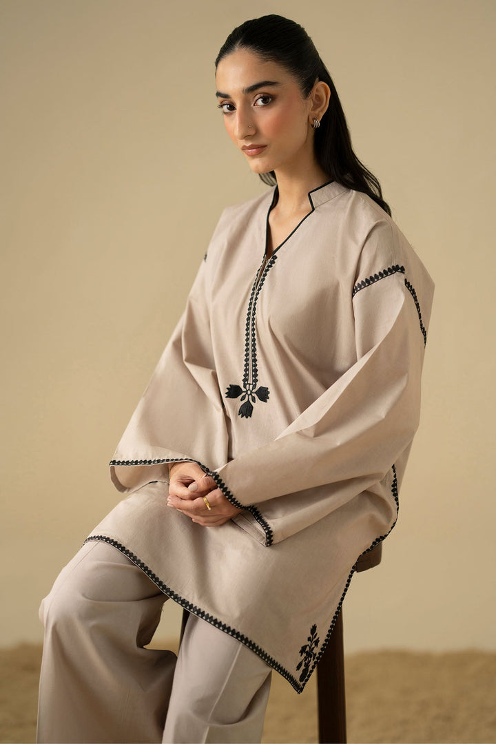 Cross Stitch Sand Dune 2 Piece Suit Beige