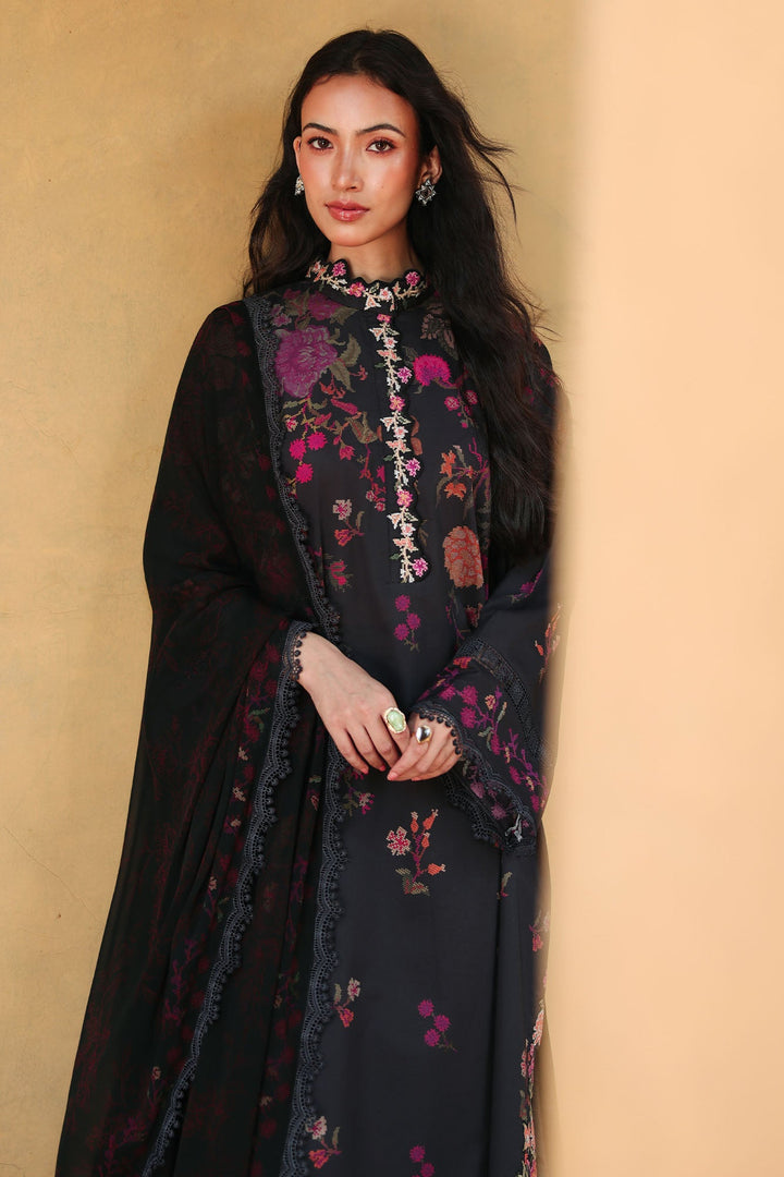 Cross Stitch - Shadow Grace Lawn Unstitch Suit For Women - 3 Piece - Studio by TCS