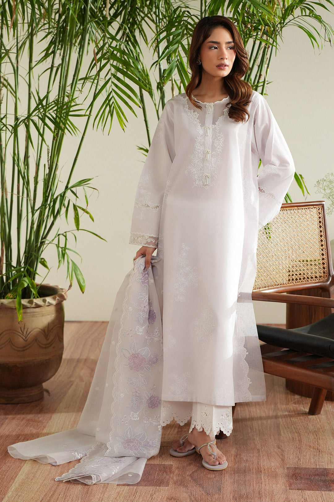 Cross Stitch Lilac Muse 2 Piece Suit Purple