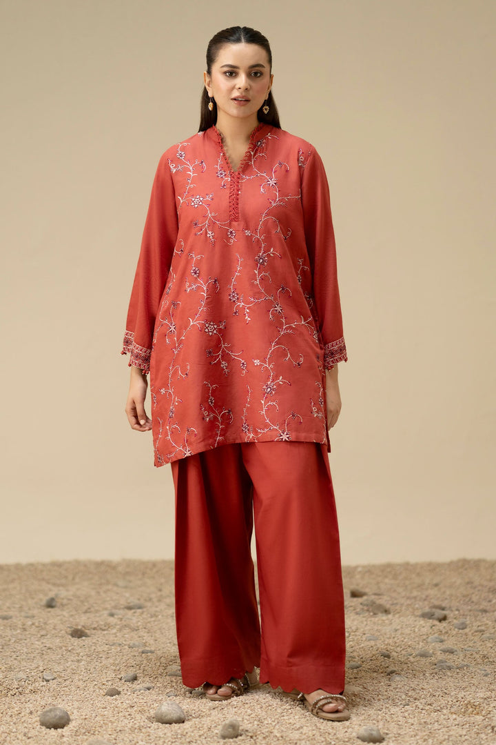 Cross Stitch Ember Dust 2 Piece Suit Orange