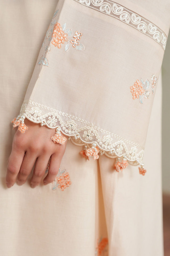 Cross Stitch Soft Appricot 2 Piece Suit Peach