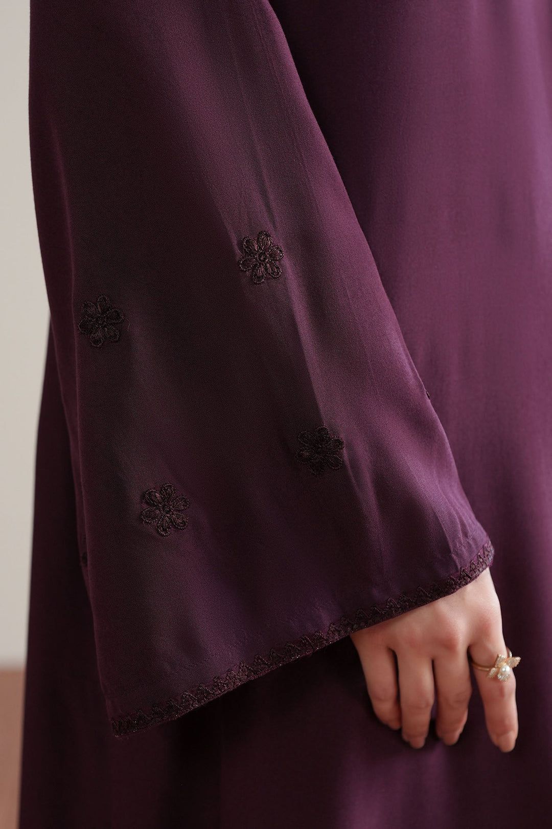 Cross Stitch Grape Glaze 2 Piece Suit Purple