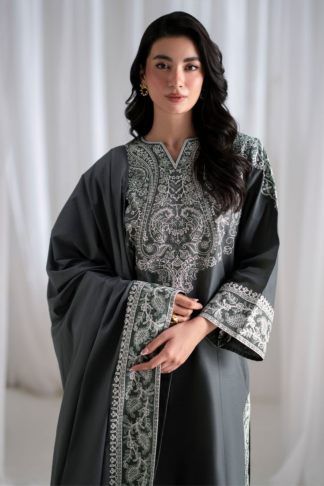 Cross Stitch Emerald Grove 3 Piece Suit Green