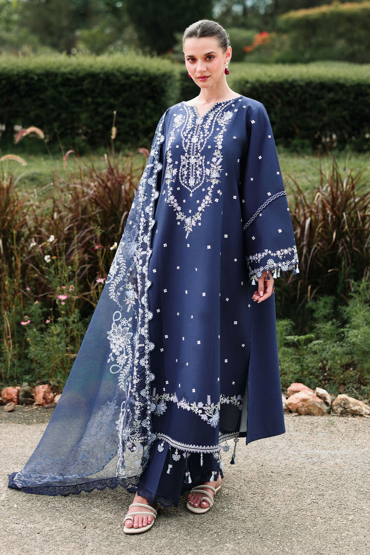 Cross Stitch - Midnight Aura Lawn Unstitch Suit For Women - 3 Piece - Studio by TCS