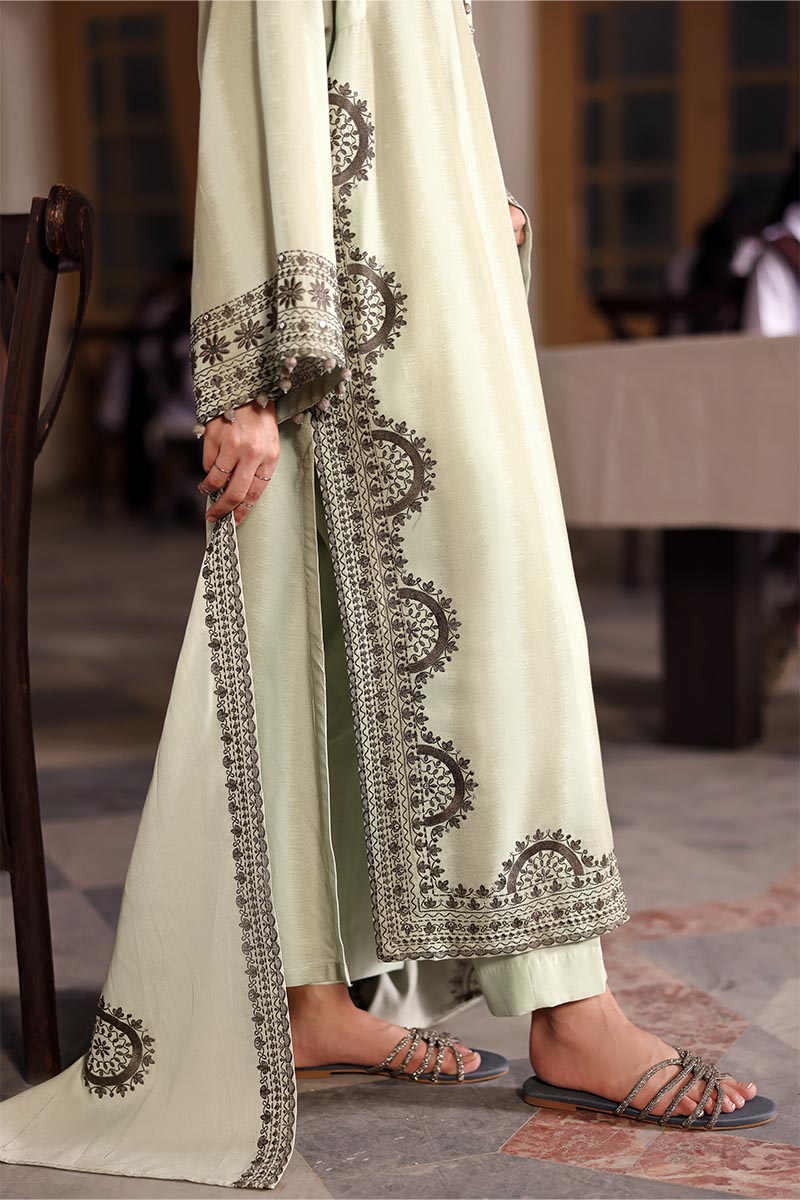 Cross Stitch - Basil Hues - Marina Embroidered Suit - 3 Piece - Unstitch