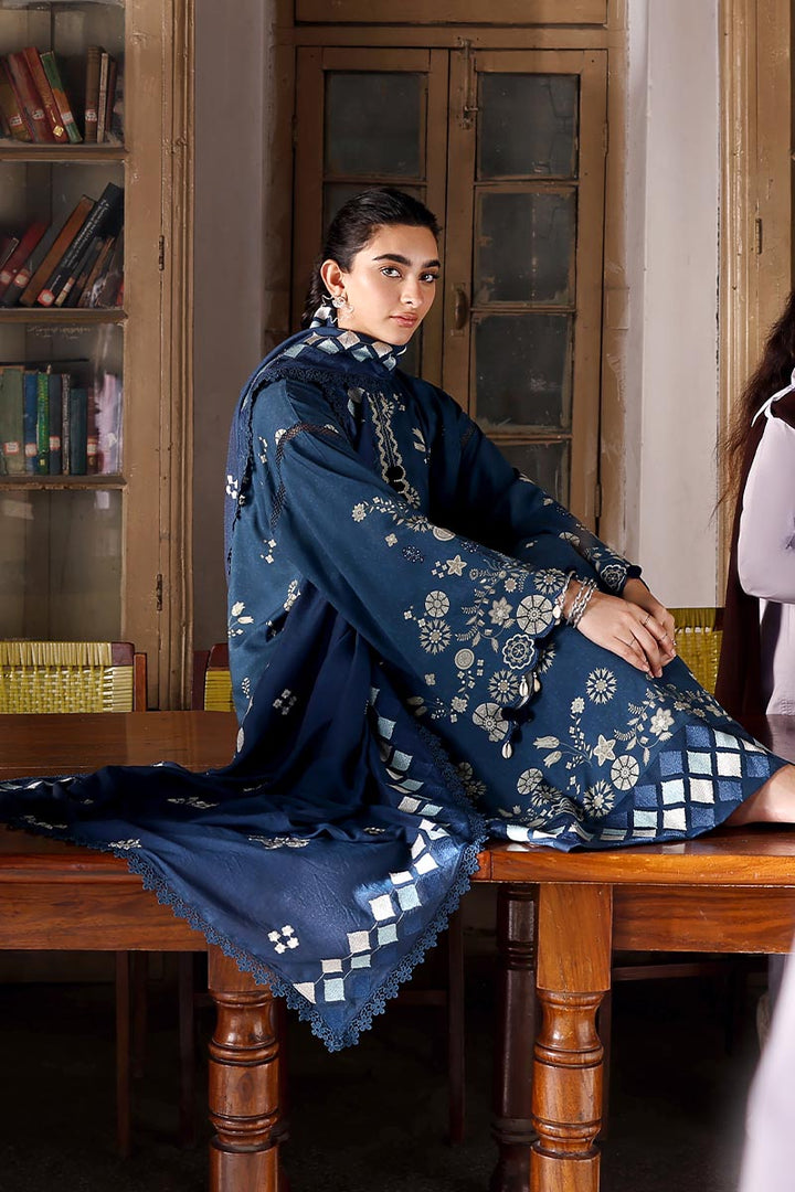 Cross Stitch - Dreamy Dune - Linen Printed Suit - 3 Piece - Unstitch