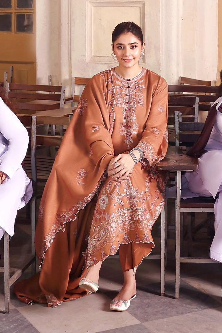 Cross Stitch - Autumn Glaze - Marina Embroidered Suit - 3 Piece - Unstitch