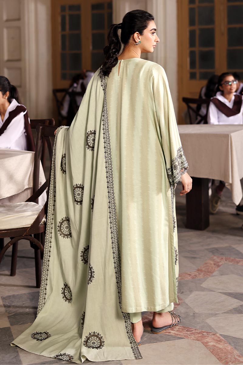 Cross Stitch - Basil Hues - Marina Embroidered Suit - 3 Piece - Unstitch