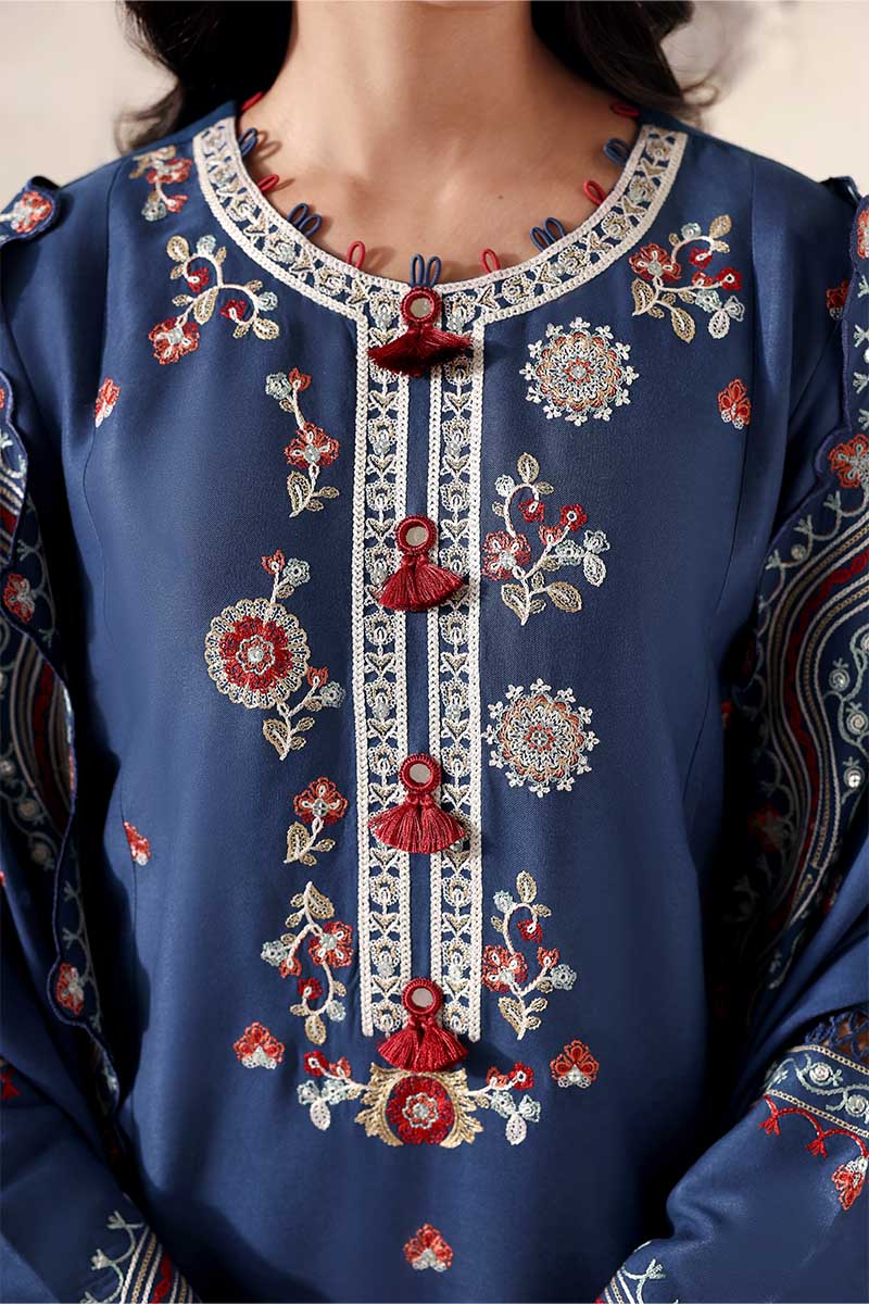 Cross Stitch - Moonlit Garden - Marina Embroidered Suit - 3 Piece - Unstitch