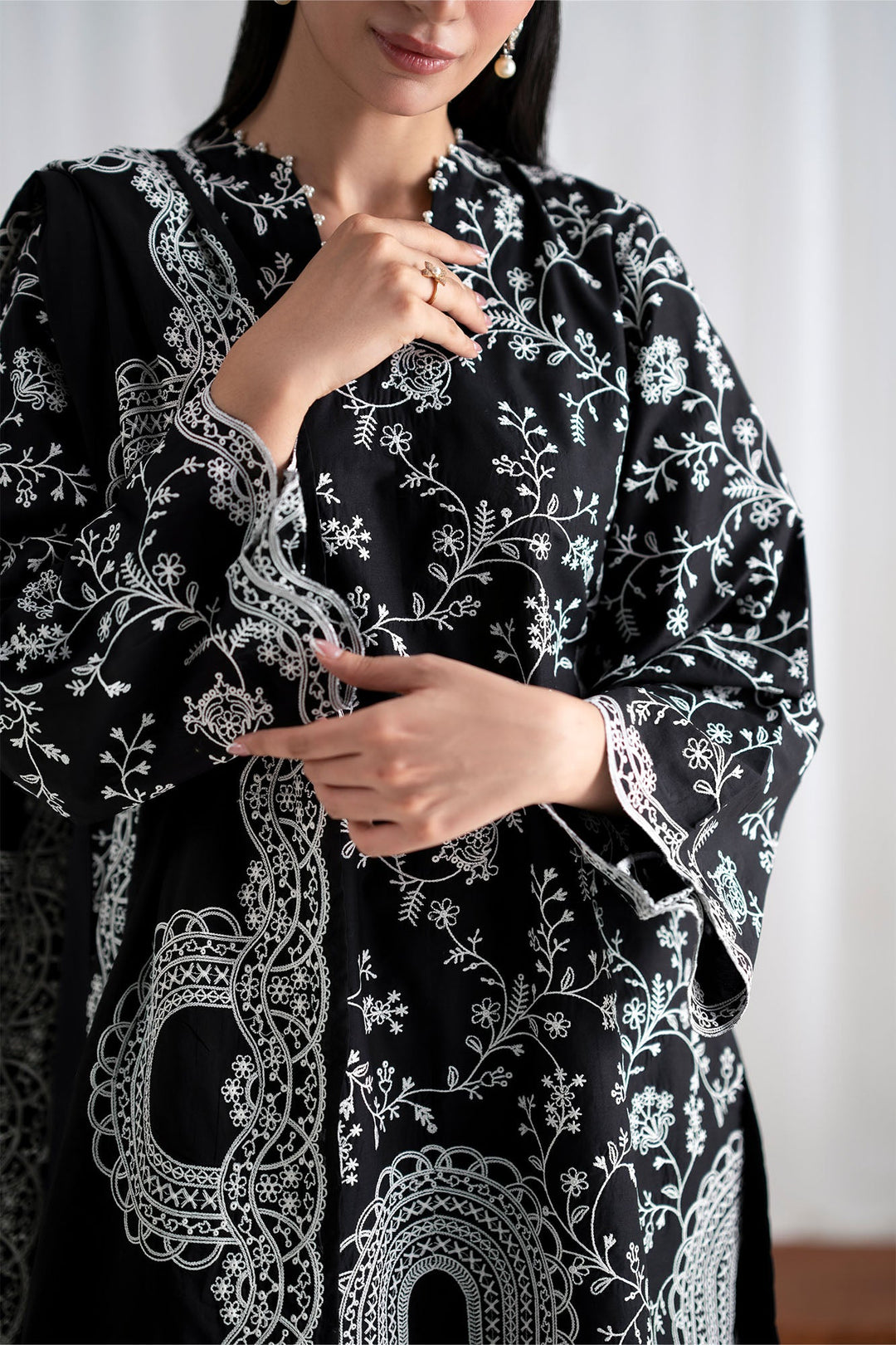 Cross Stitch Whisper Beak 2 Piece Suit Black