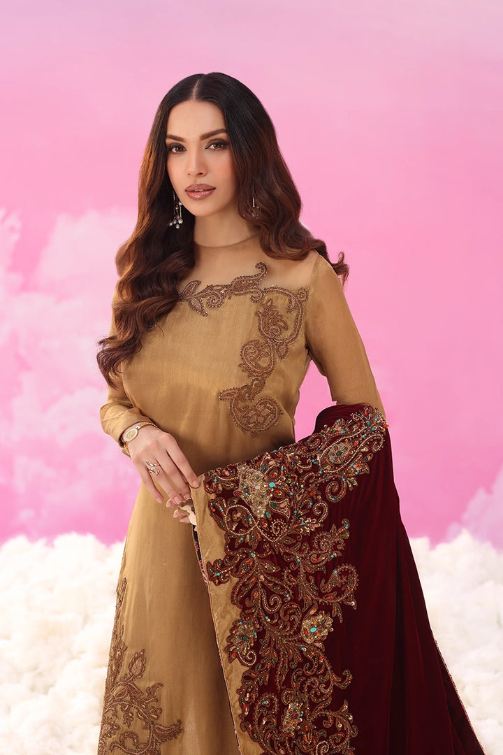 Musferah Saad - Velour Aurelia - 3 Piece