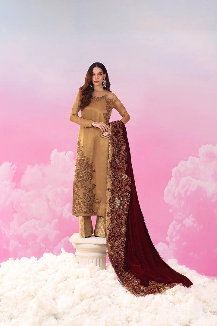 Musferah Saad - Velour Aurelia - 3 Piece