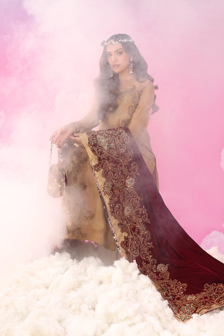 Musferah Saad - Velour Aurelia - 3 Piece