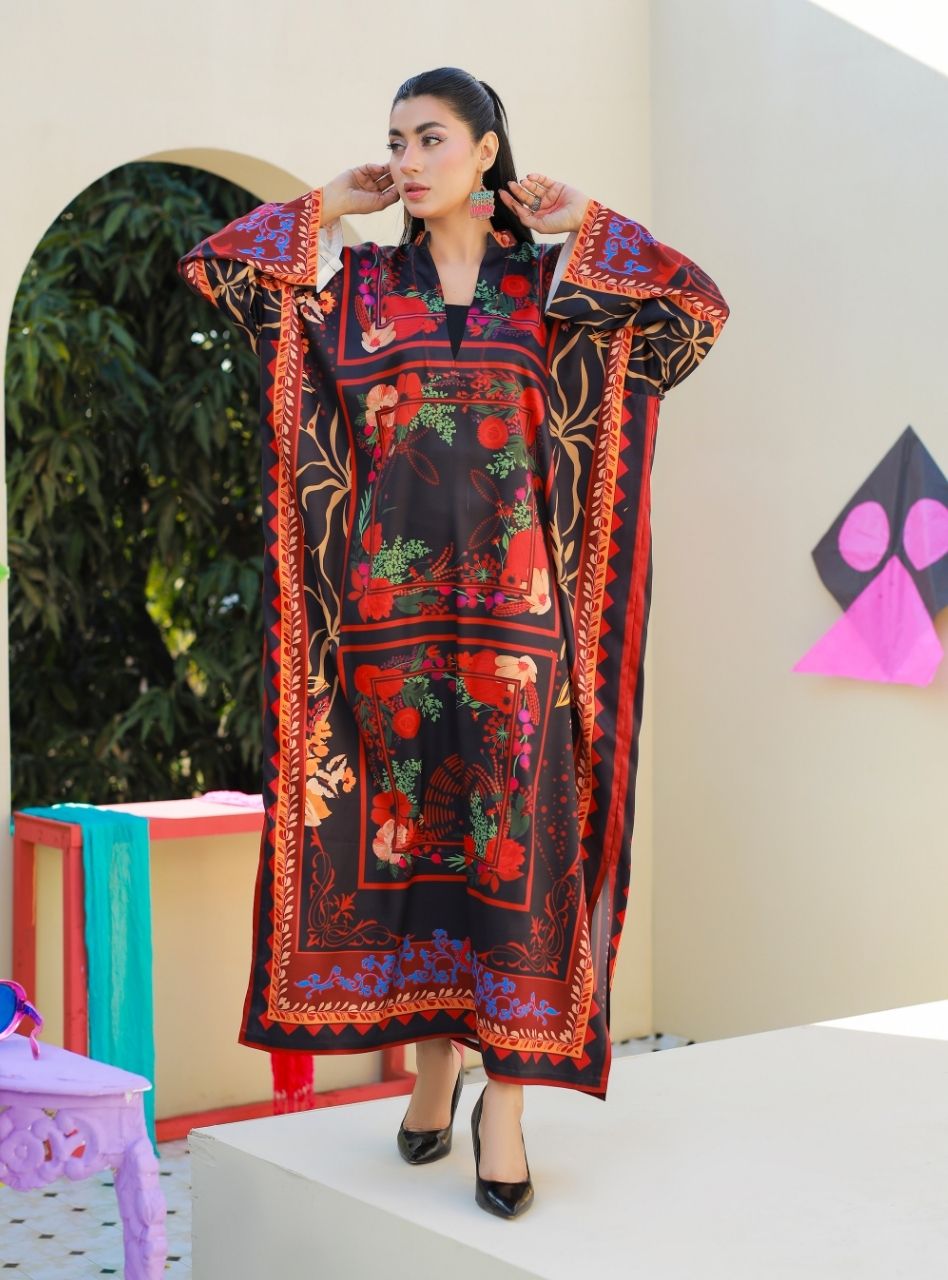 Anayra Amal - Parsley Grip Vibe Loom Printed Suit For Women - 1 Piece