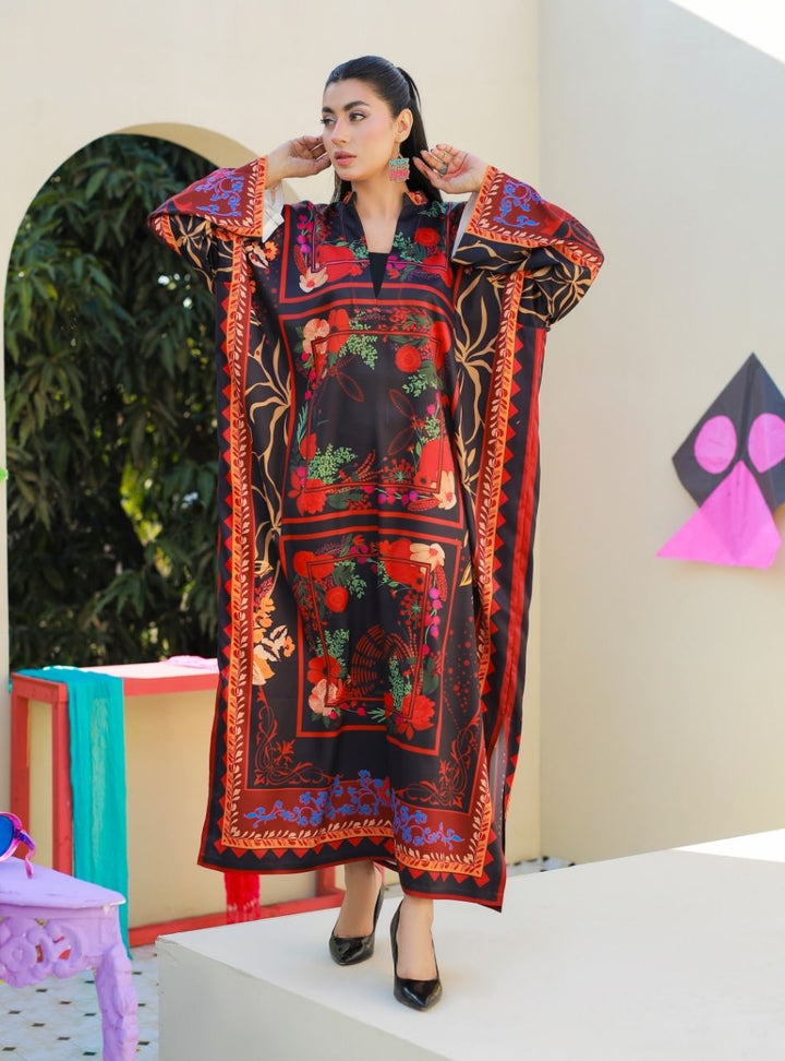 Anayra Amal - Parsley Grip Vibe Loom Printed Suit For Women - 1 Piece