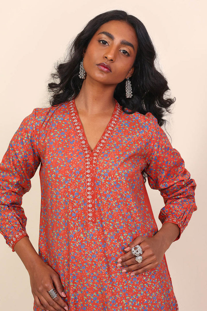 Generation - Zuvandi - Rust - Silk - 2 Piece