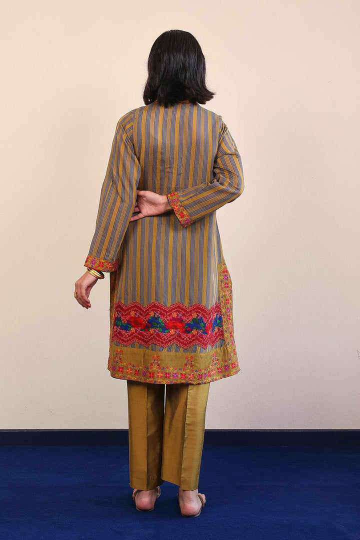 Generation - Morocon Kaftaan 2-Piece - Mustard - Cotton