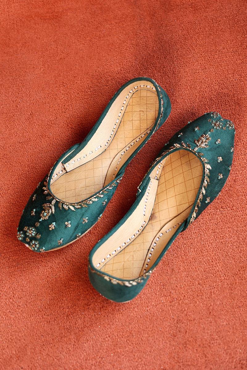 Generation - Emerald City Khussa - Green - Leather