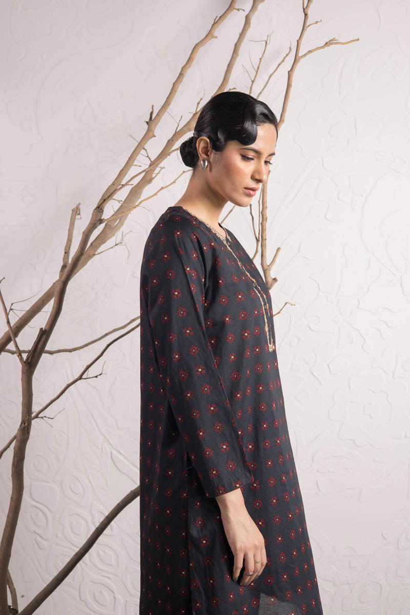 Generation - Printed Indonesian - Black - Cambric - 2 Piece