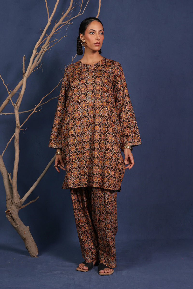 Generation - Ajrak - Brown - Cambric - 2 Piece