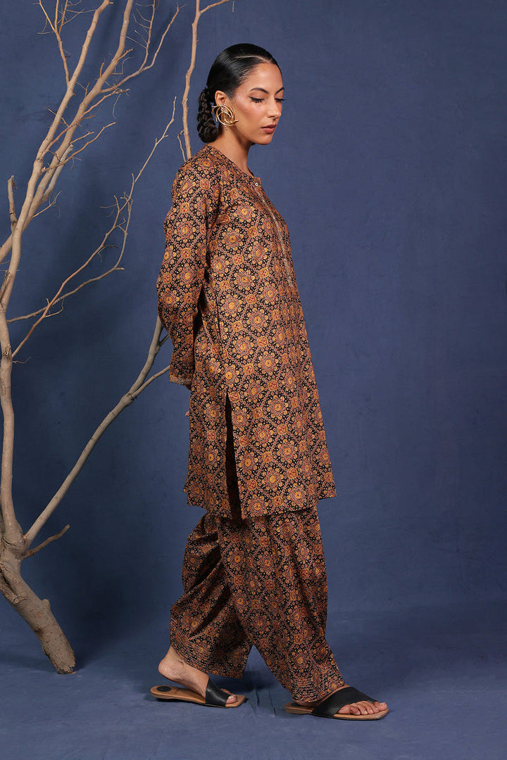 Generation - Ajrak - Brown - Cambric - 2 Piece