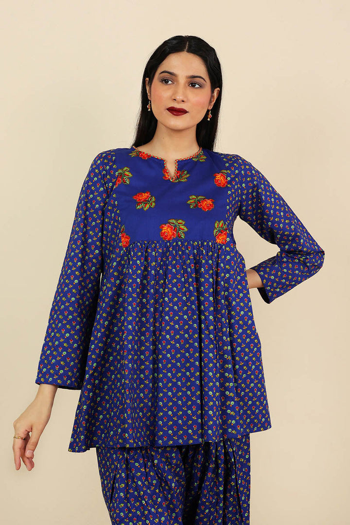 Generation - Russian Roses Peplum - Cambric - 2 Piece