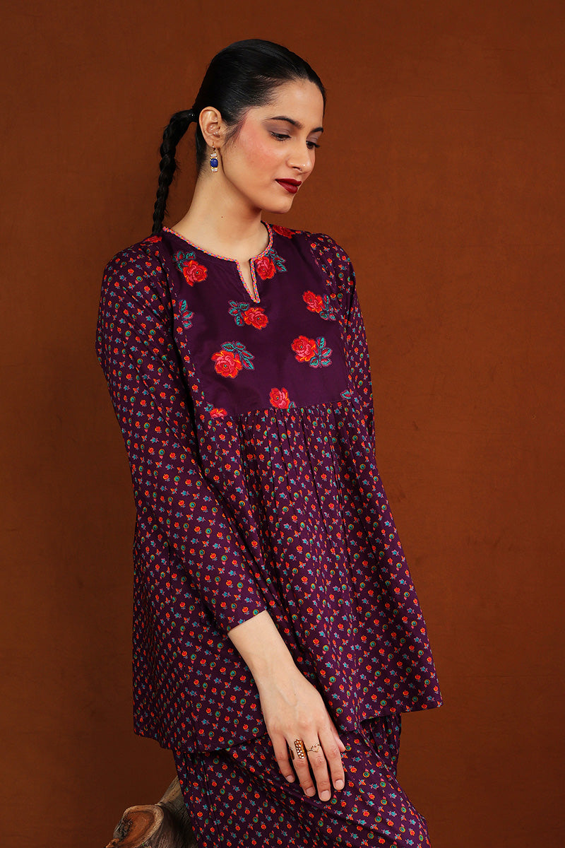Generation - Russian Roses Peplum - Cambric - 2 Piece