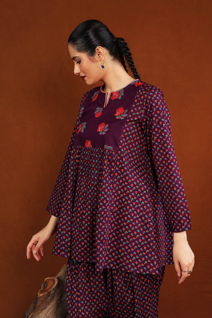 Generation - Russian Roses Peplum - Cambric - 2 Piece