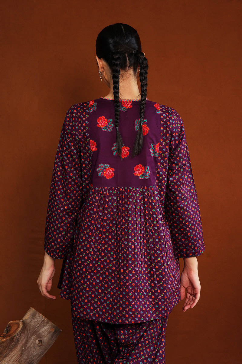 Generation - Russian Roses Peplum - Cambric - 2 Piece