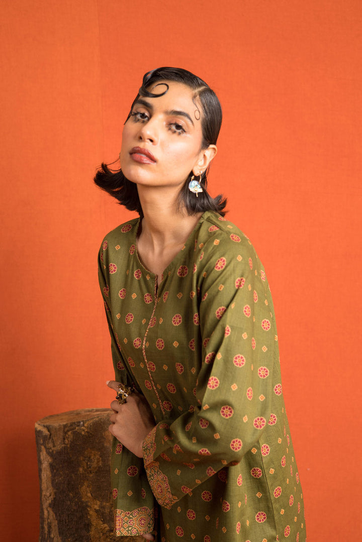 Generation - Ajrak Print Blocked - Cambric - 2 Piece