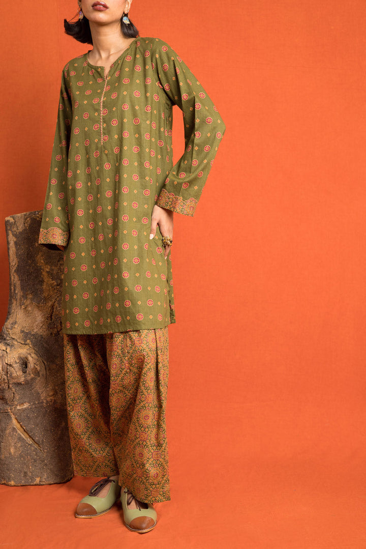 Generation - Ajrak Print Blocked - Cambric - 2 Piece