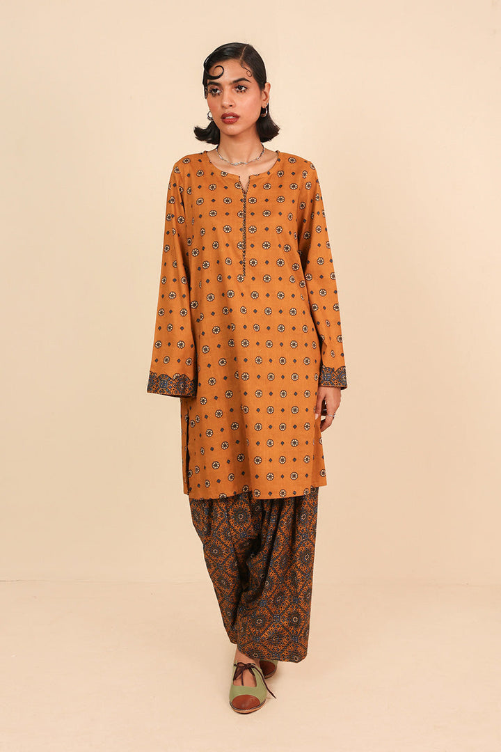 Generation - Ajrak Print Blocked - Cambric - 2 Piece